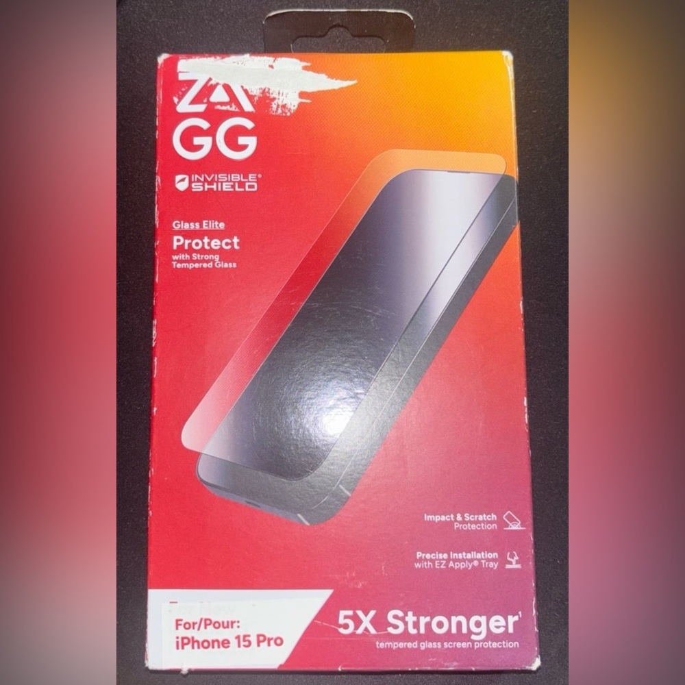 ZAGG Invisible Shield iPhone 15 Pro